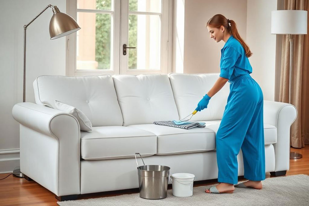 مبل راحتی را با چی تمیز کنیم؟