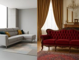 تفاوت مبل مدرن و کلاسیک در چیست؟