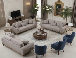 نحوه چیدمان مبل 7 نفره راحتی، استیل و کلاسیک