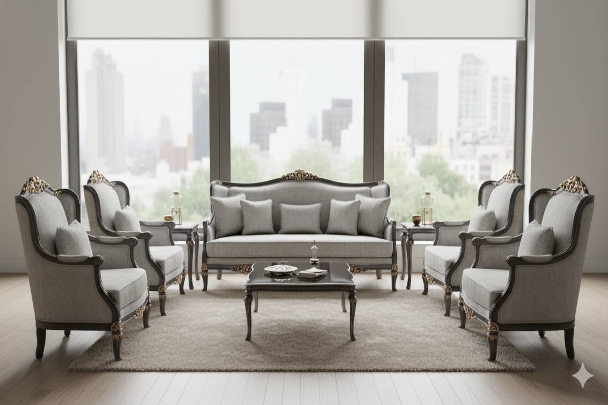 جدیدترین رنگ چوب مبل استیل 1404