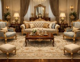 اصول چیدمان مبل استیل و سلطنتی