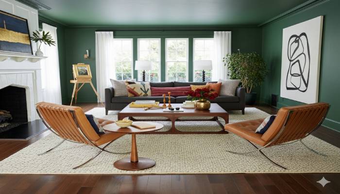 تمرکز بر مرکز اتاق