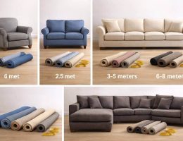 هر مبل چند متر پارچه می‌خواهد؟