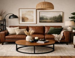 مبل قهوه ای با چه رنگی ست میشود؟