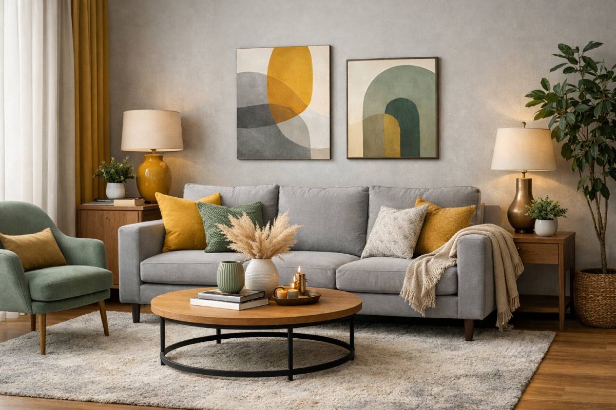 مبل طوسی با چه رنگی ست میشود؟